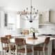 12-Light Candlestick Hanging Linear Chandelier Lighting 3-Tier Ceiling Light Fixture for Kitchen Island