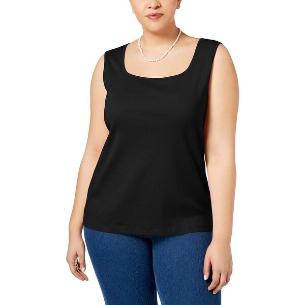 karen scott sleeveless tops