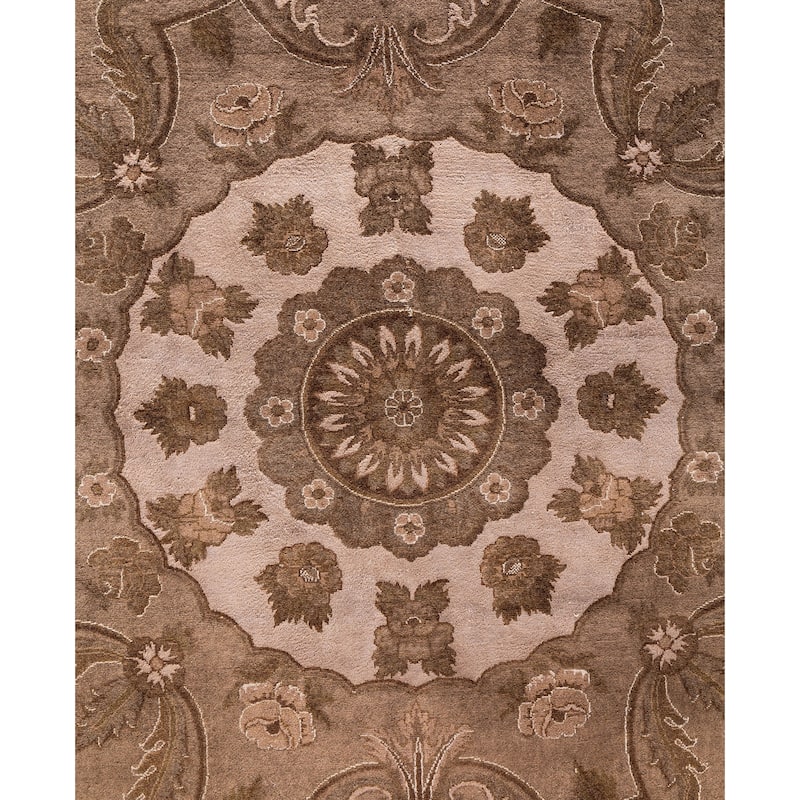 Overdyed One-of-a-Kind Hand-Knotted Area Rug - Beige - 8' 2" x 11' 4"