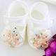 preview thumbnail 2 of 2, Newborn Baby Girl Coming Home 3D Floral Outfit Set - 10 Pcs