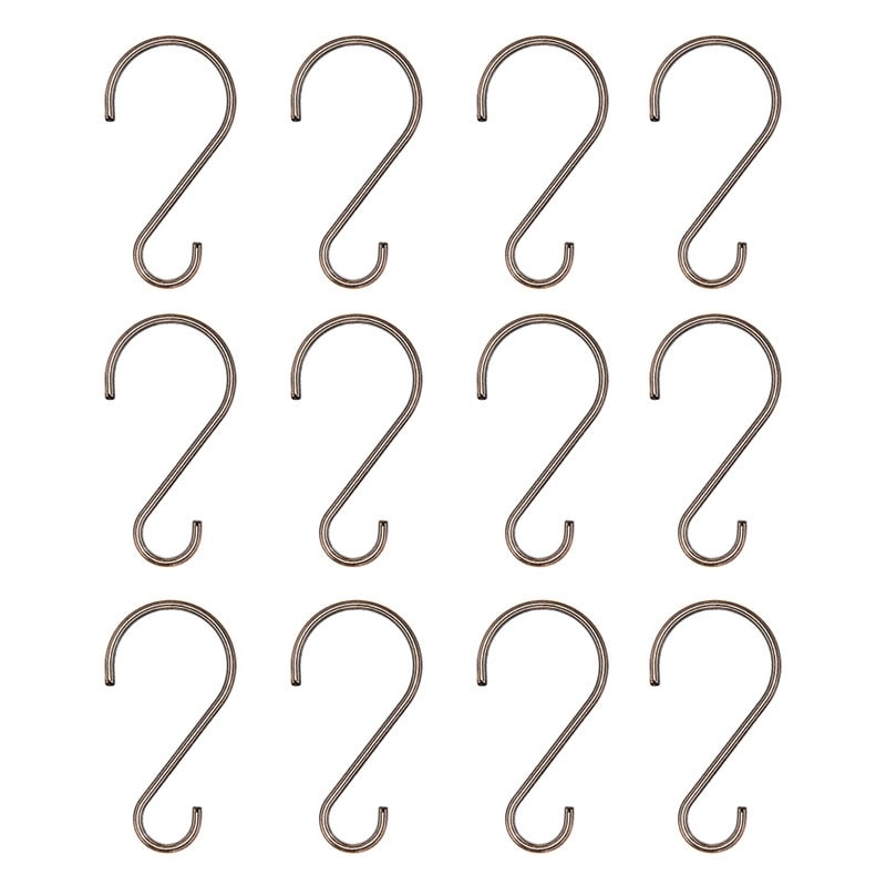 как выглядит Utopia Alley Rustproof Zinc Shower Curtain Hooks Rings, Set фото