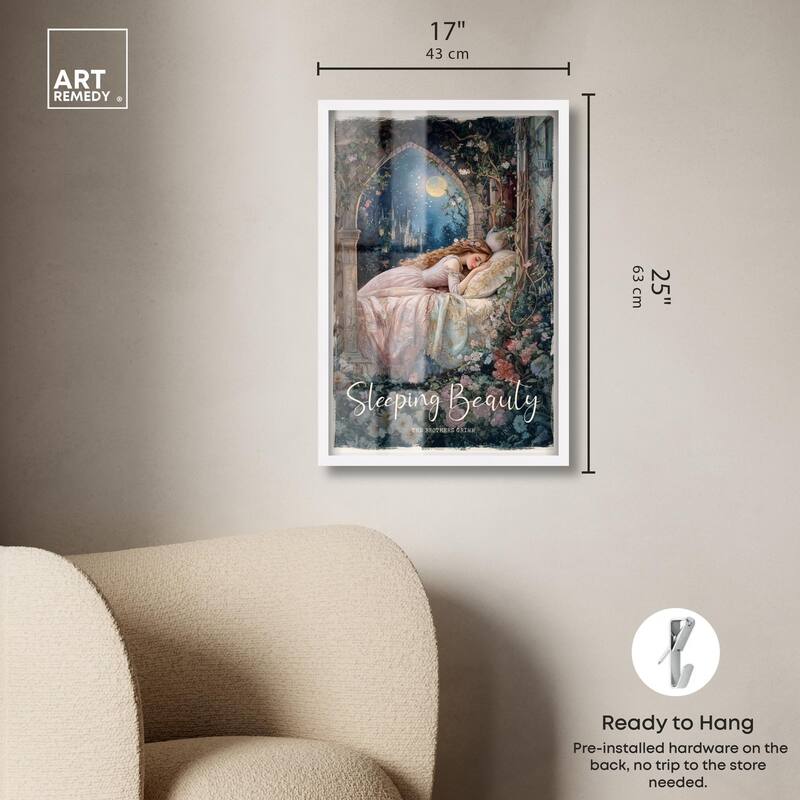 Classic Sleeping Beauty Shadowbox by Art Remedy