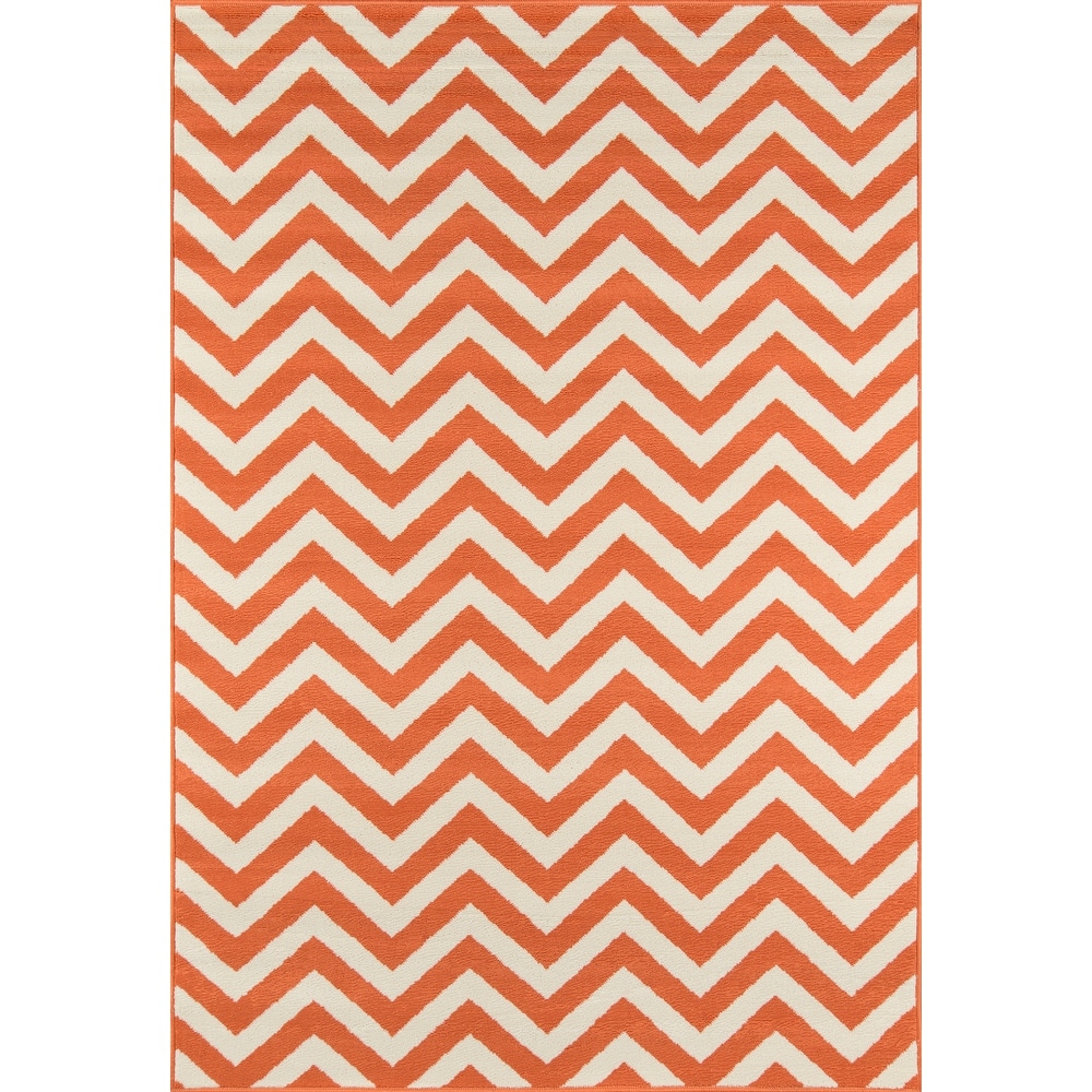 Momeni Baja Chevron Indoor Outdoor Rug.