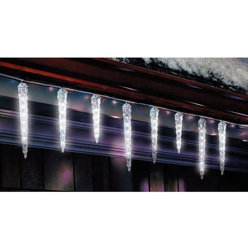 Shop Celebrations 264GV912 LED Dripping Christmas Icicle ...