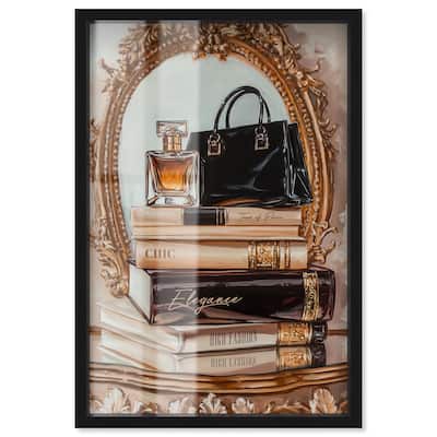 Elegant Glam by the Mirror Shadowbox by Art Remedy