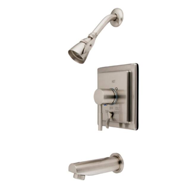Kingston Brass Concord Tub and Shower Trim Package with 1.8 GPM Single