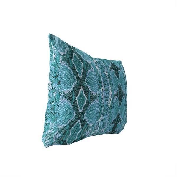 aqua lumbar pillow