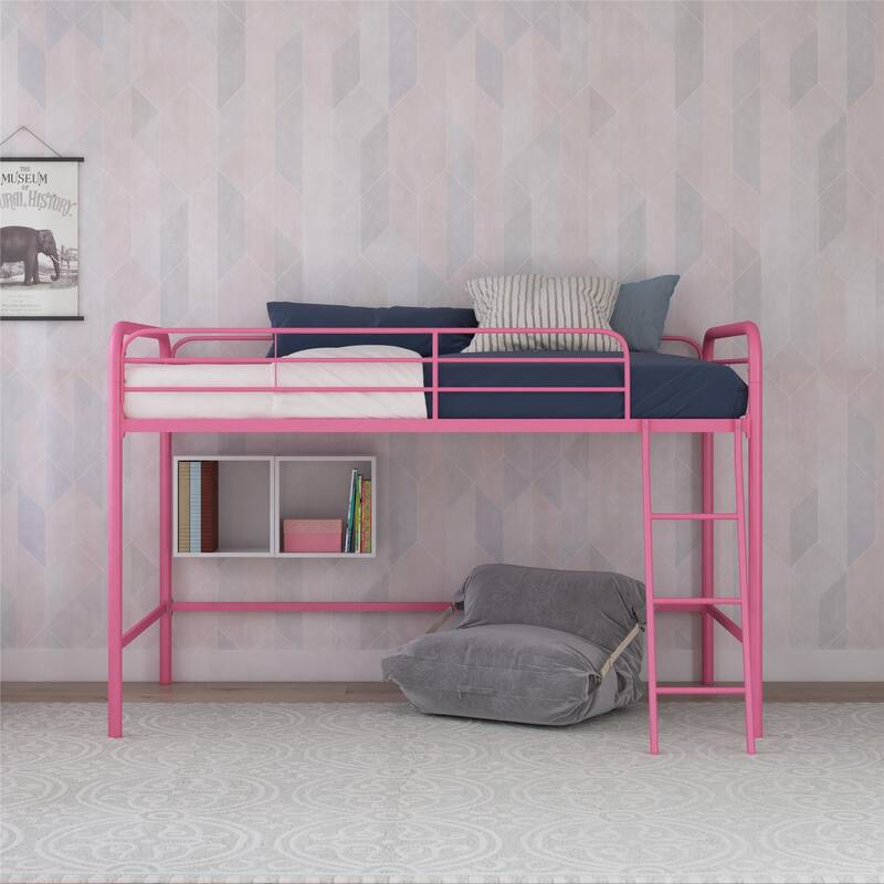 Taylor & Olive Discovery Metal Twin Loft Bed