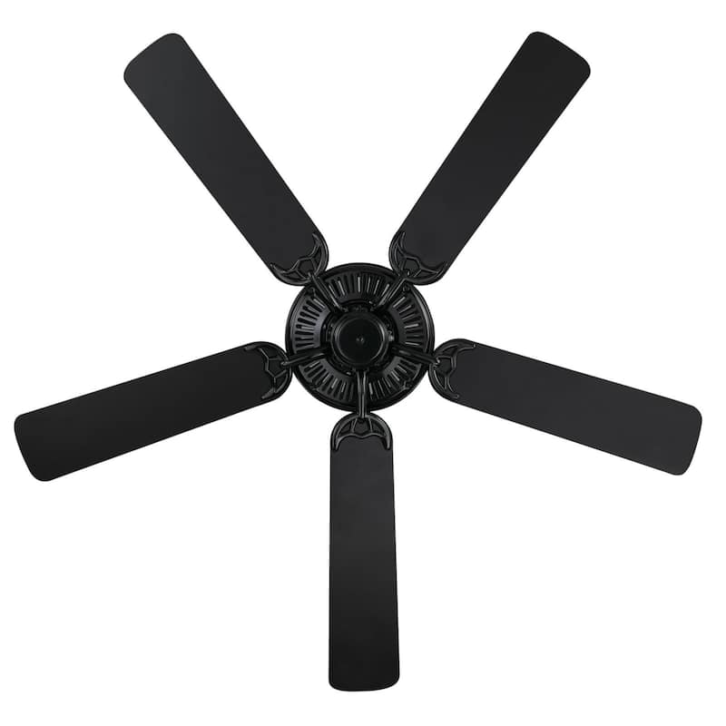 Westinghouse Lighting Contractor's Choice 52-Inch 5-Blade Black Indoor Ceiling Fan