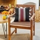 preview thumbnail 55 of 54, Sorra Home Sunbrella Pendleton Outdoor Knife Edge Pillow Single 18 in H x 18 in W x 6 in D - Acadia Park Blackwoods