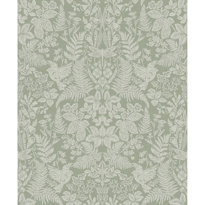 Loxley Leaf Textured Eco-Foam Wallpaper – 396in x 20.8in