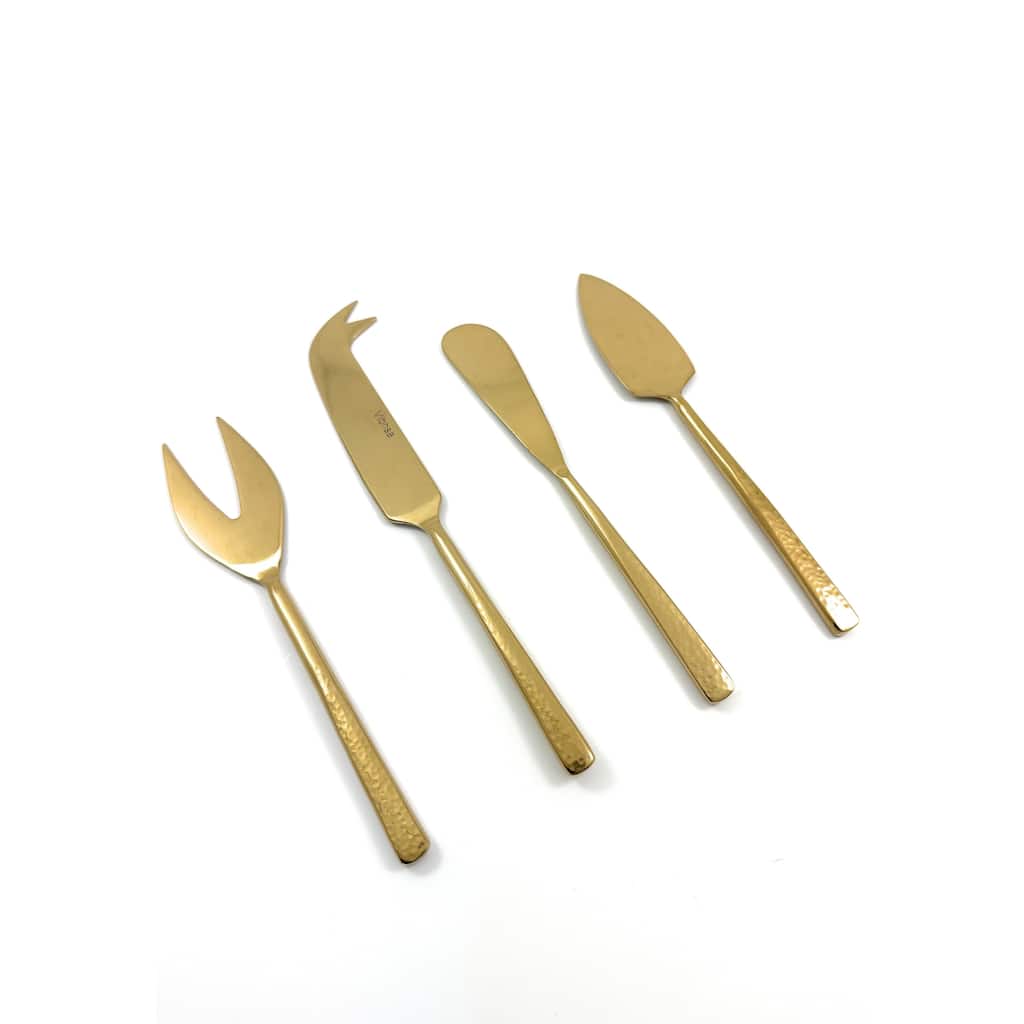Vibhsa Luxe Collection Golden Cheese knives Set of 4