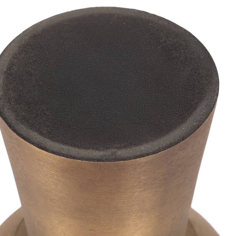 Kate and Laurel Alessia Metal Pillar Candle Holder Set - 2 Piece