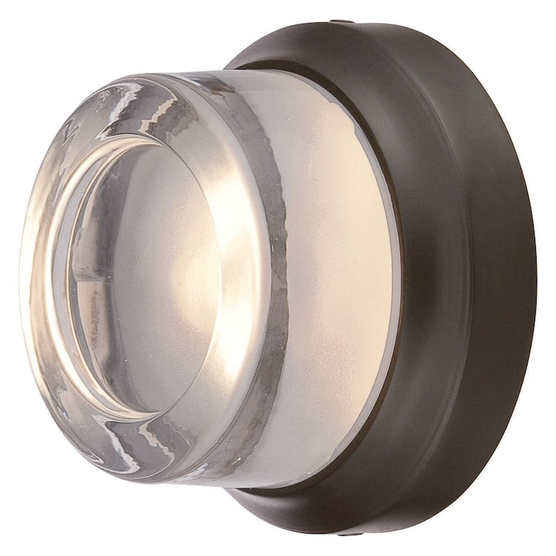 Kovacs LED Outdoor ADA Wall Sconce from the Comet Collection - Oil Rubbed Bronze