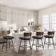 preview thumbnail 133 of 136, 26"/29" Faux Leather Swivel Counter/Bar Stools Set of 2/3