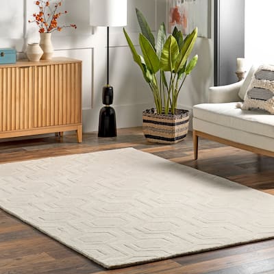 Nuloom Hand Woven Ambrose Area Rug