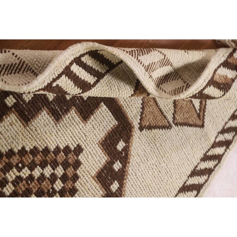 Anatolian Turkish Runner Rug Handmade Hallway Wool Carpet - 3'1"x 11'2"