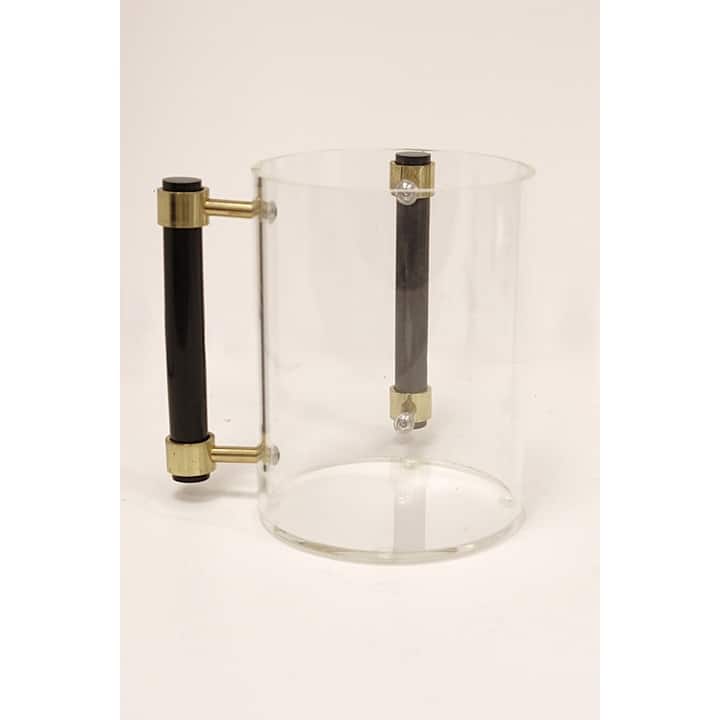 Acrylic Wash Cup with White/Clear/Marble/Black Handles