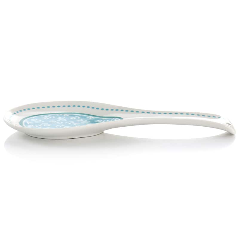 Gibson Home Village Vines Fine Ceramic Spoon Rest
