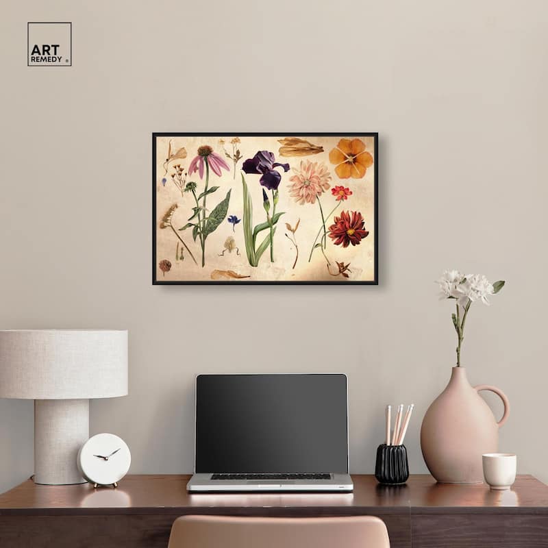 Floral Selection II Canvas by Art Remedy