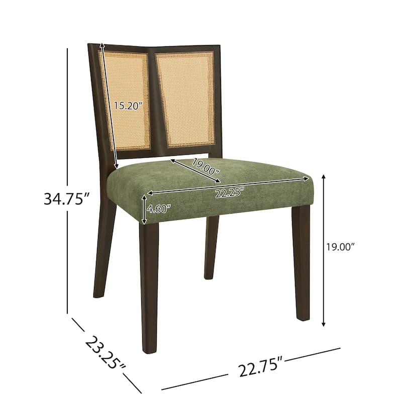 Wood Dining Chair Side Chair (Set of 2)