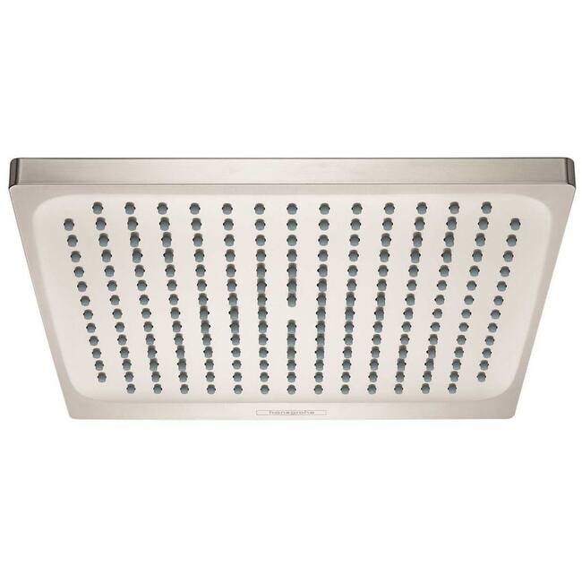 Hansgrohe 26942 Crometta E 2.5 GPM Single Function Rain Shower Head - Brushed Nickel