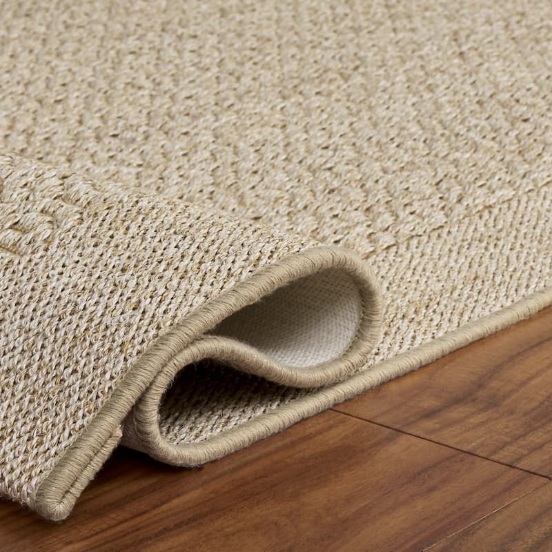 SAFAVIEH, Palm Beach Clevie Modern Sisal Rug