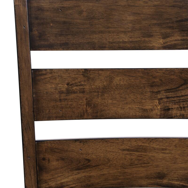 Mass Rustic Walnut Solid Wood 7-Piece Dining Set by Furniture of America