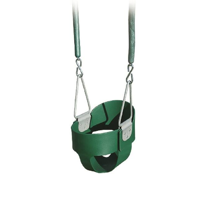 Rubber Infant Swing Seat - Green