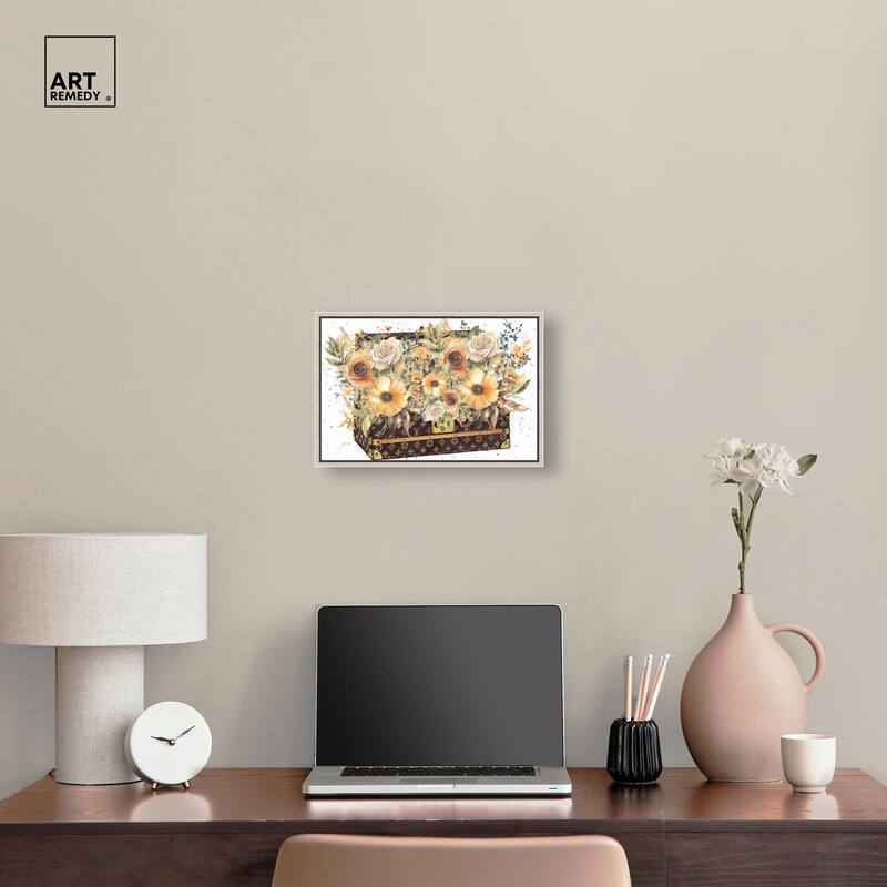 Doll Memories - Golden Memories Canvas by Art Remedy