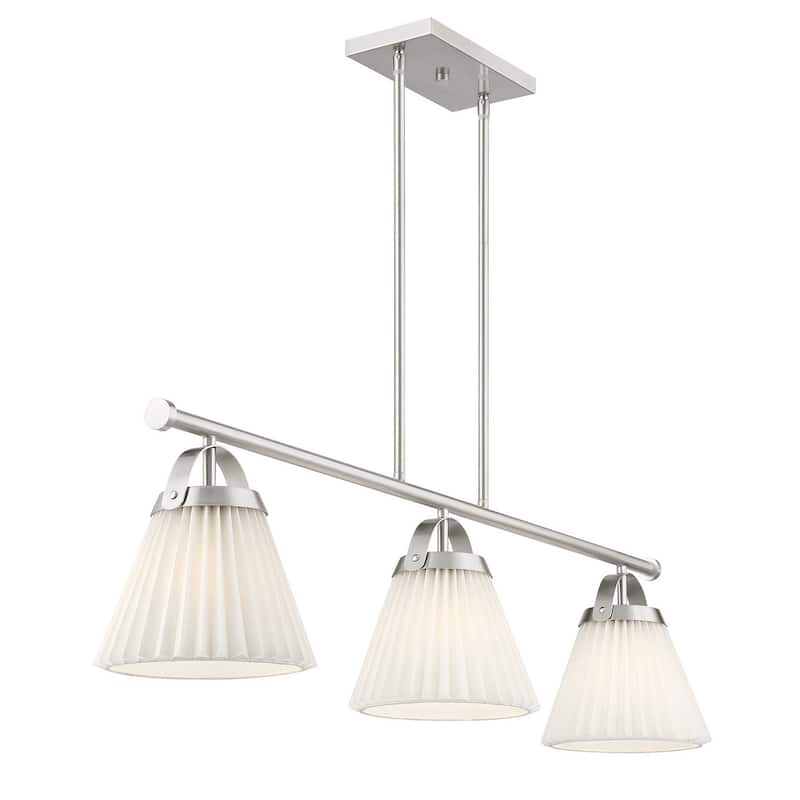 3-Light Linear Chandelier By Trade Winds