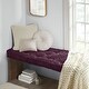 preview thumbnail 25 of 32, Intelligent Designs Charvi Chenille Square Floor Pillow