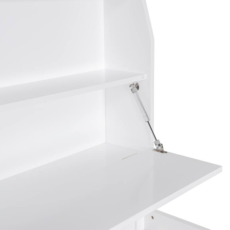 Wooden Platform Bed with Pull Out Trundle Bed and Drawers, All-in-One LED Headboard with Charging Station and Flip Up Storage