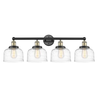 Innovations Lighting Large Bell - 4 Light 34" Bath Vanity Light