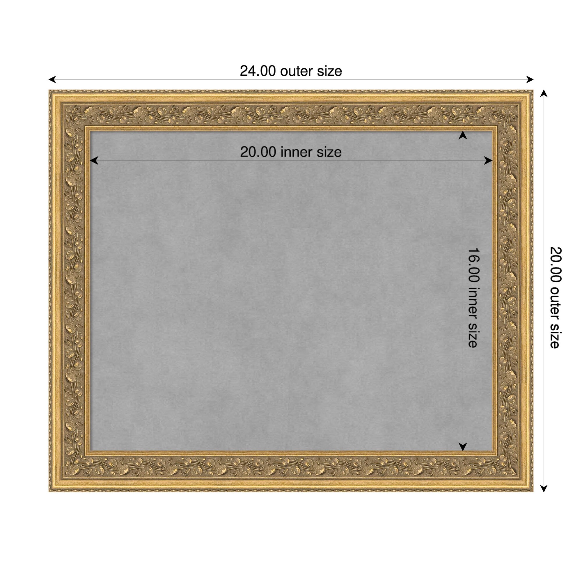 Amanti Art Carter Dark Gold Framed