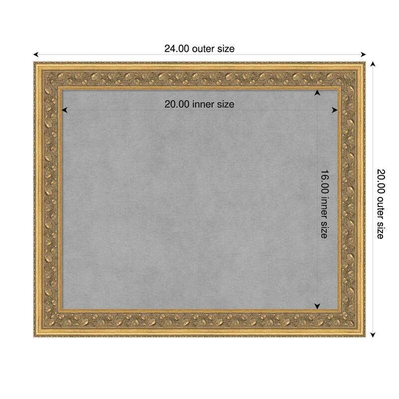 Amanti Art Carter Dark Gold Framed - 24 x 20 in