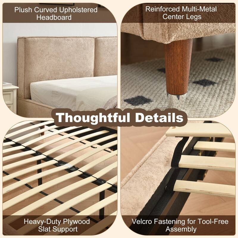 Contemporary Soft Close Platform Bed