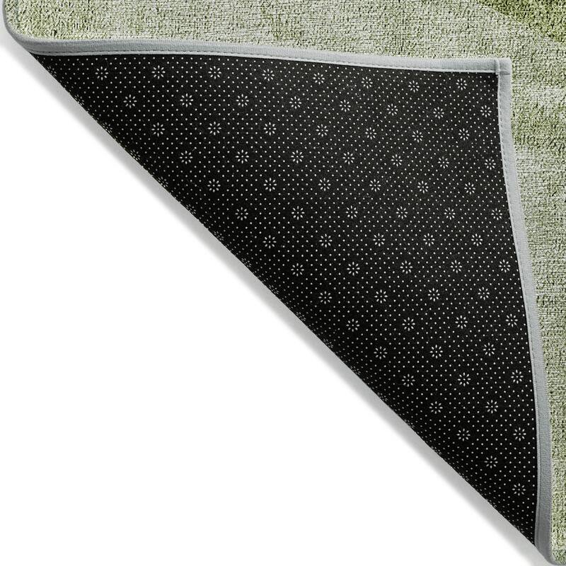 Machine Washable Indoor/ Outdoor Chantille Modern Geometric Rug