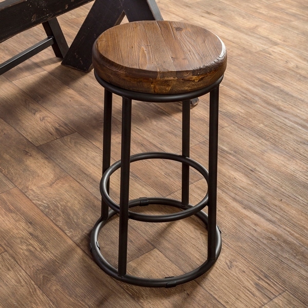Iron and wood bar stools store