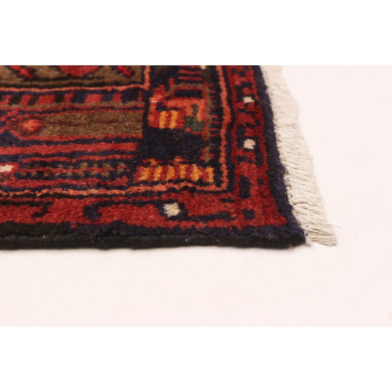 ECARPETGALLERY Hand-knotted Andelz Red Wool Rug - 3'11 x 5'11