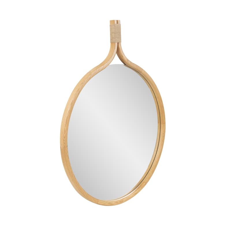 Ulah Round Mirror - 37H X 29W X 1D