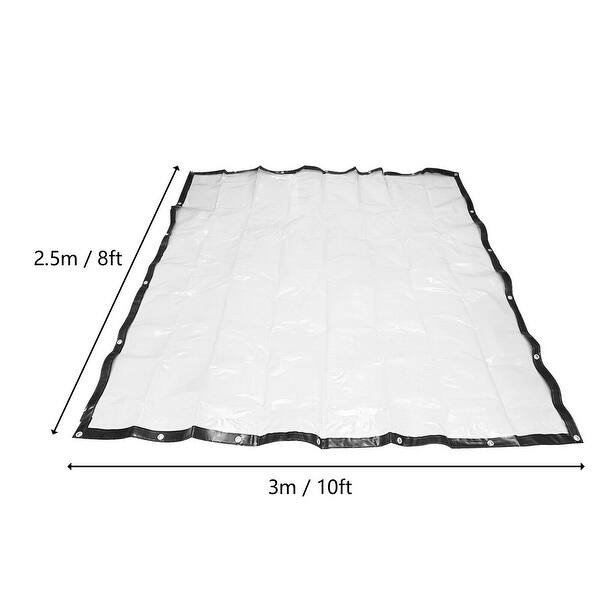 dimension image slide 1 of 2, Waterproof Curtain Panel Patio PVC Mosquito Net for Patio Gazebos