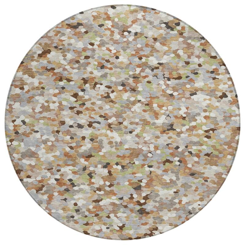 Machine Washable Indoor/ Outdoor Contemporary Halia Chantille Rug