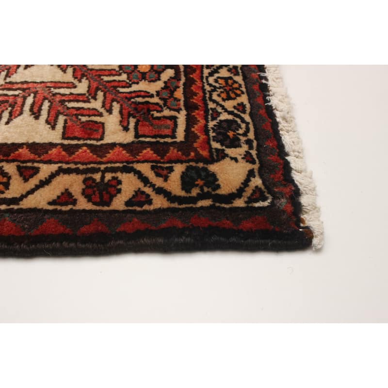 ECARPETGALLERY Hand-knotted Anadol Red Wool Rug - 4'1 x 10'0