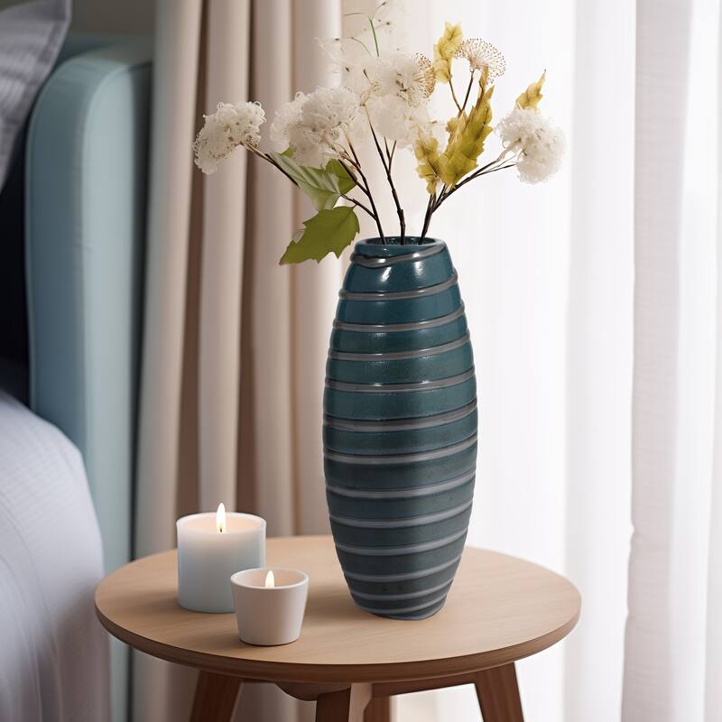 Glass Decorative Tray Marbled Swirl Pattern Modern Design Home Office