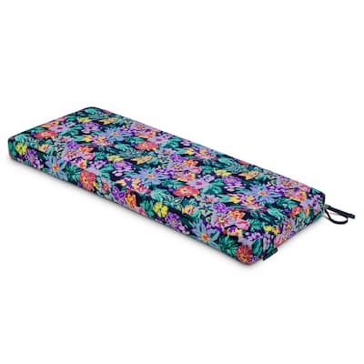 Vera Bradley by Classic Accessories Water-Resistant Patio Bench Cushion