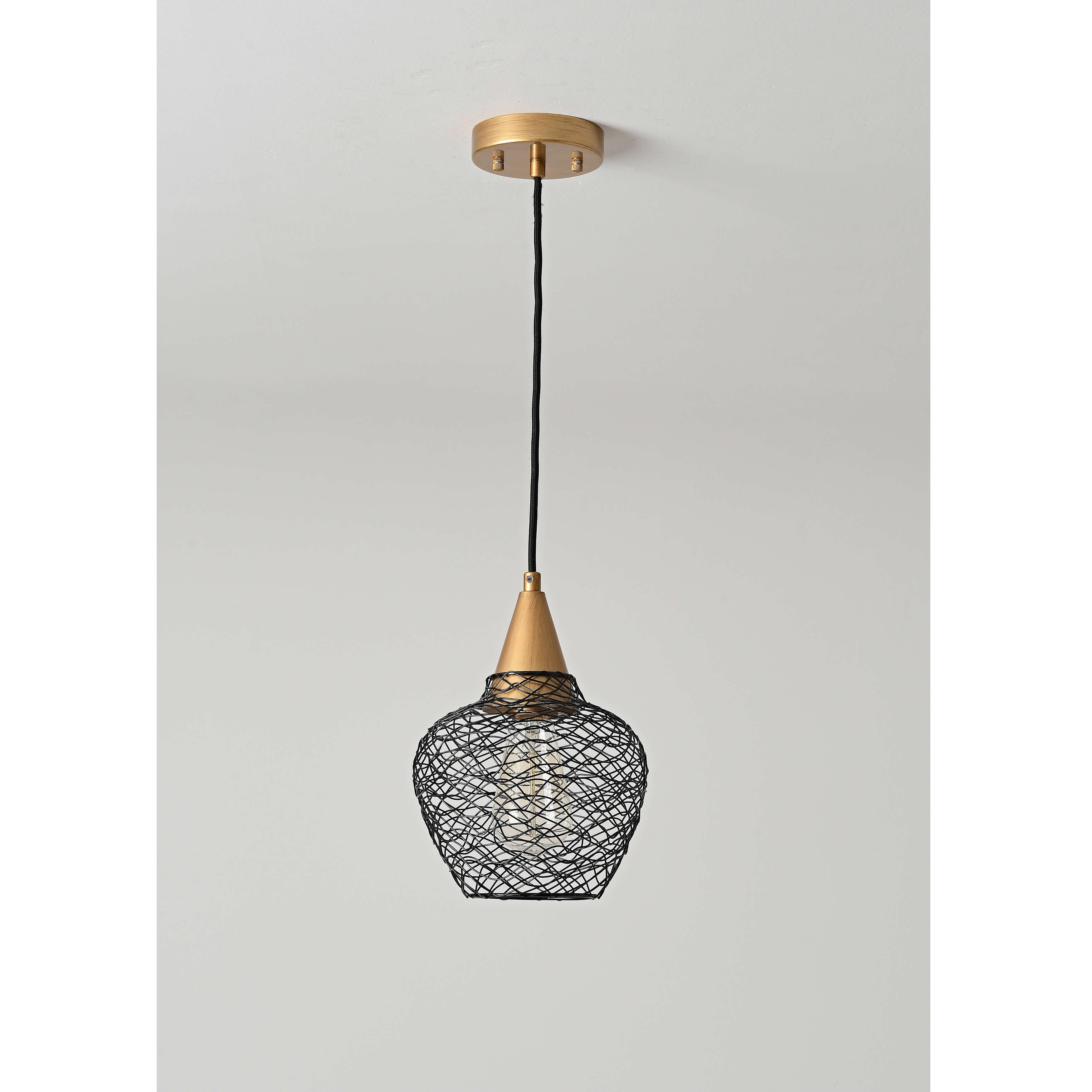 Amazon.com: Chandeliers, Japanese Retro Brass Pendant
