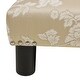 preview thumbnail 52 of 130, The Curated Nomad Performance Fabric Stardust Square Upholstered Footstool Ottoman