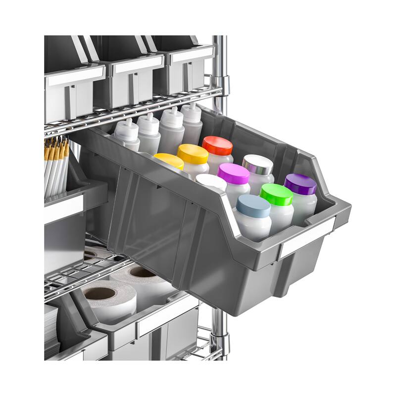 Seville Classics Platinum Commercial 7-Tier NSF 22-Bin Rack Storage System