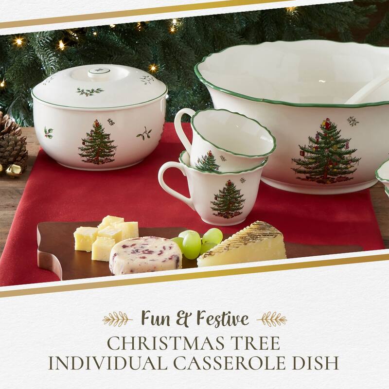 Spode Christmas Tree Individual Casserole